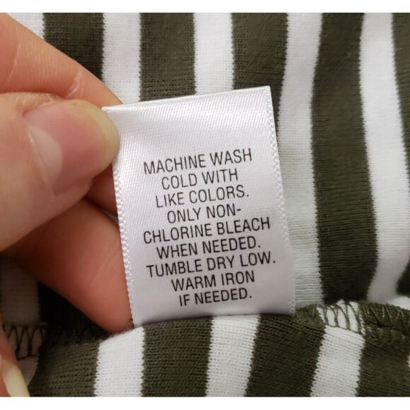 Croft & Barrow Womens Square Neck Top Size 2X Green Preppy Capsule Casual Earthy - Picture 5 of 9